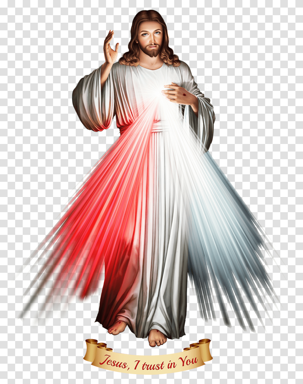 Image St Faustina Healing Prayer, Evening Dress, Robe, Gown Transparent Png