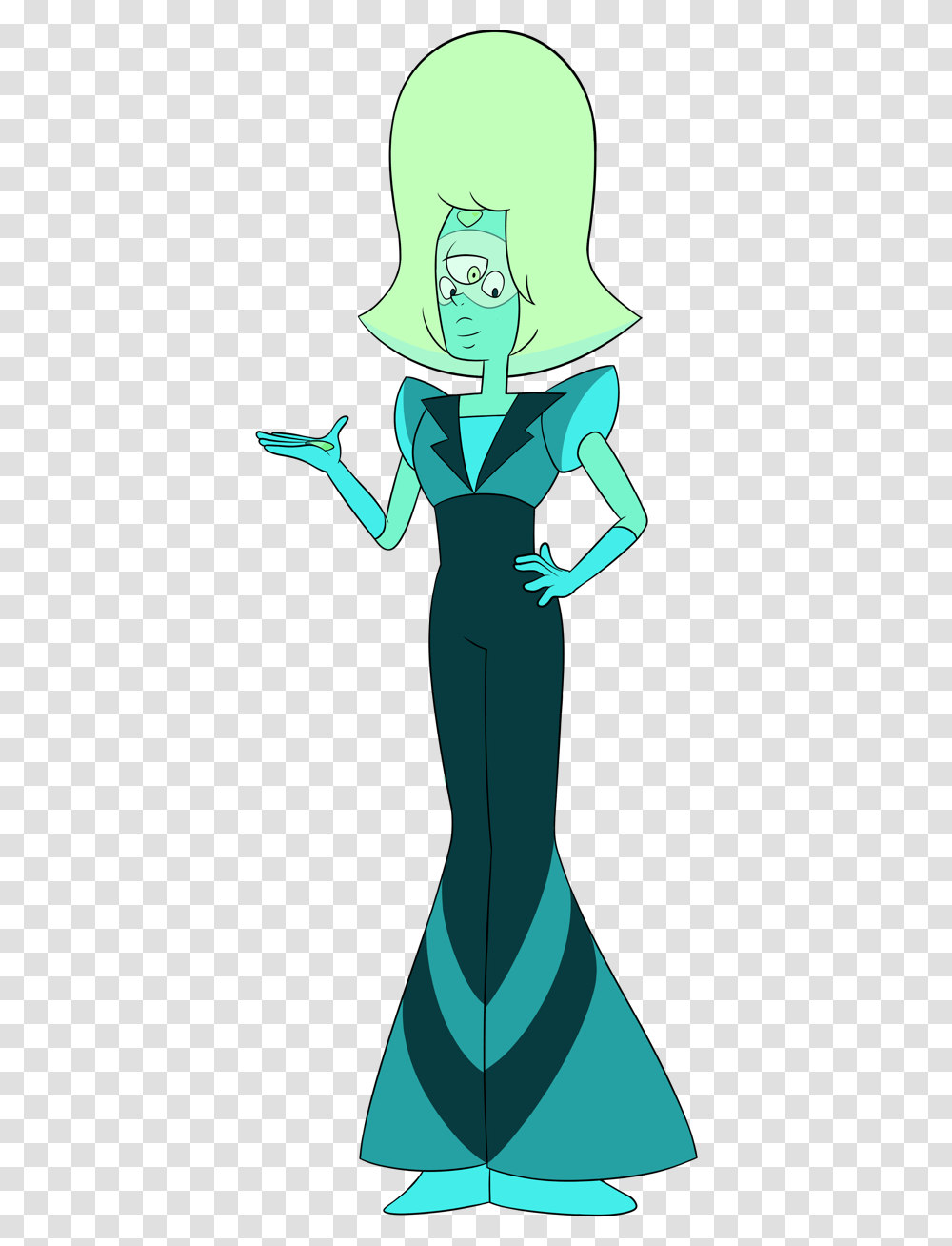 Image Steven Universe Sapphire And Peridot Fusion, Sleeve, Long Sleeve, Person Transparent Png