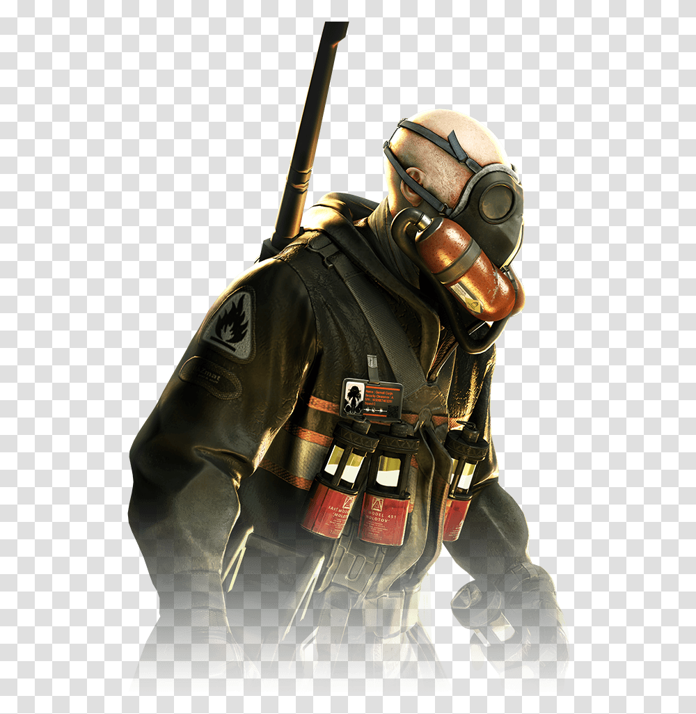 Image Stoker Dirty Bomb, Person, Human, Helmet, Clothing Transparent Png