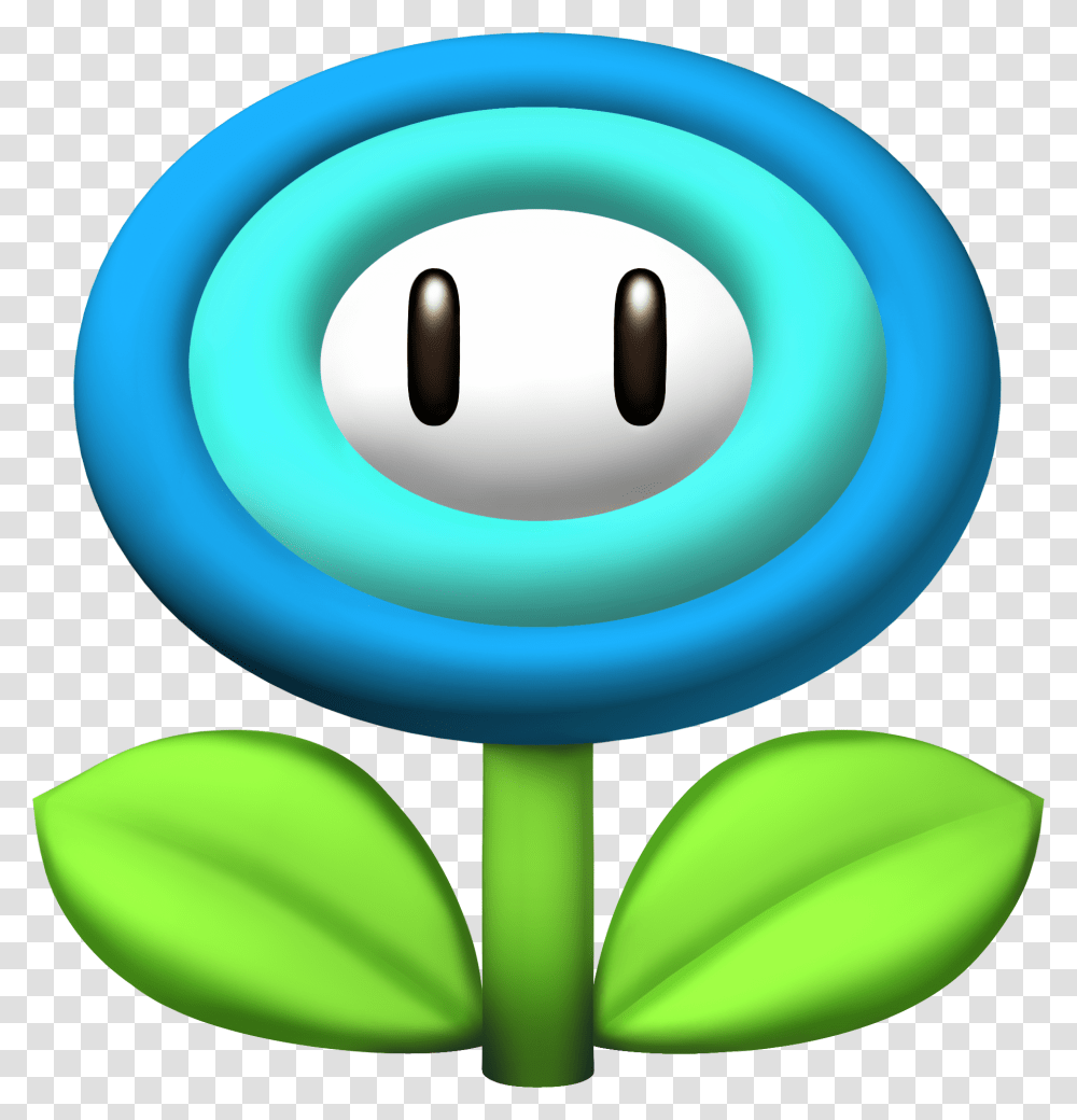 Image Super Mario Ice Flower, Rattle, Security, Number Transparent Png