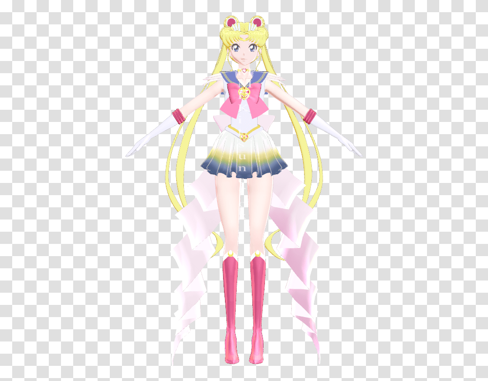Image Super Sailor Moon Crystal Mmdkitsunefox, Person, Costume, Leisure Activities Transparent Png