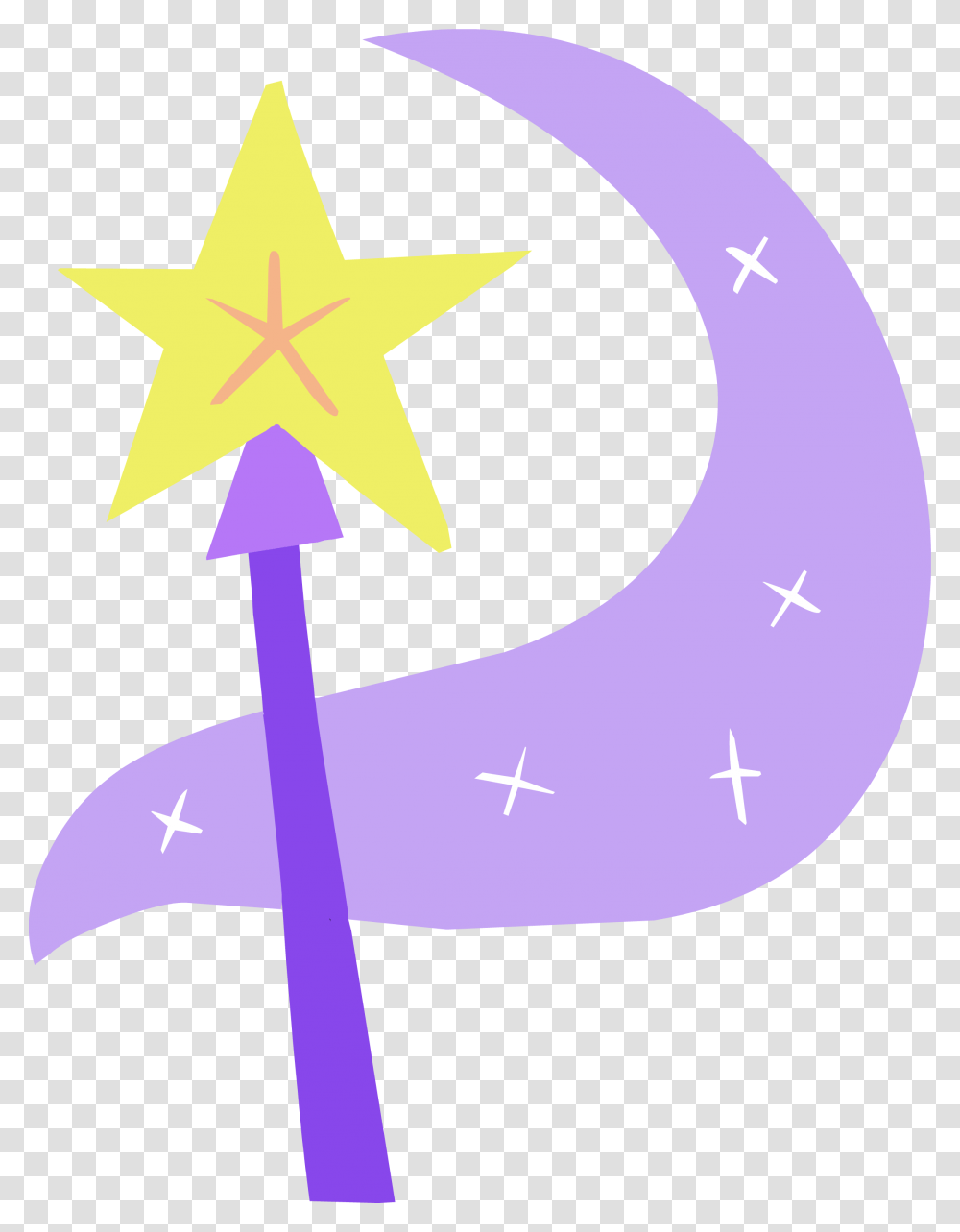 Image, Cross, Star Symbol, Wand Transparent Png