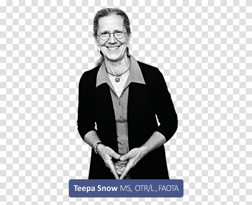 Image Teepa Snow, Person, Face, Sleeve Transparent Png