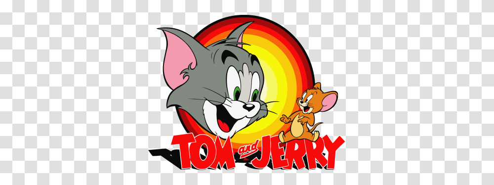 Image Tom And Jerry Logo Dlpng, Poster, Advertisement Transparent Png