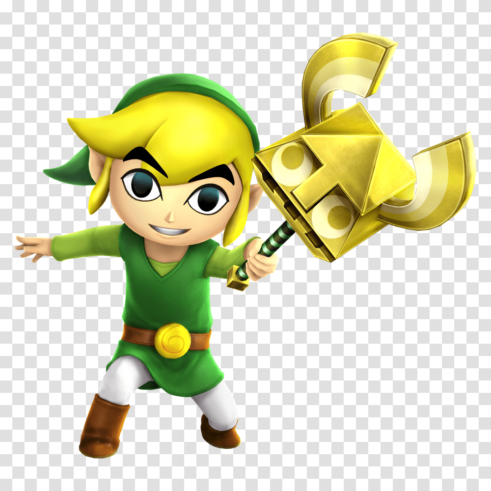 Image, Toy, Elf, Green, Legend Of Zelda Transparent Png