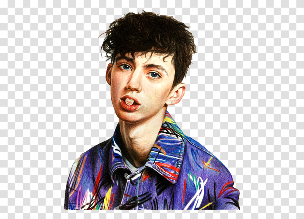 Image Troye Sivan, Person, Performer, Face Transparent Png