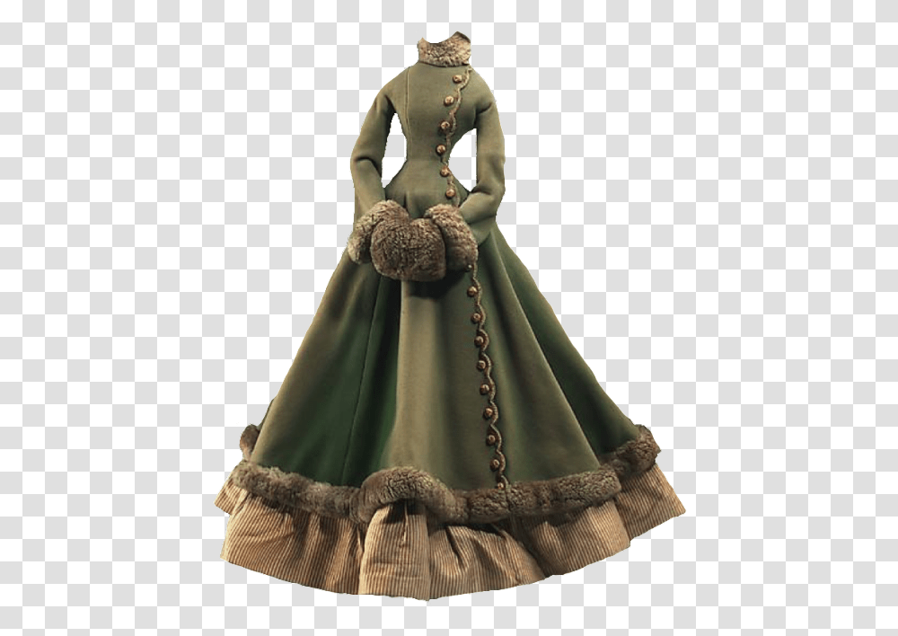 Image Victorian Winter Dresses History, Apparel, Person, Human Transparent Png