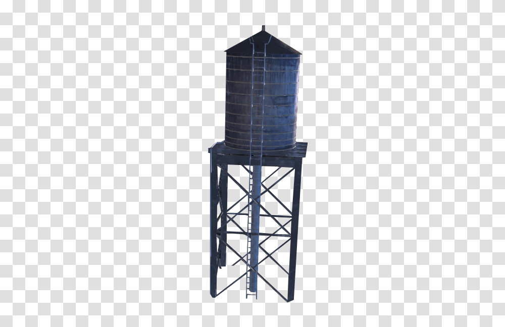 Image, Water Tower, Barrel, Lamp Transparent Png