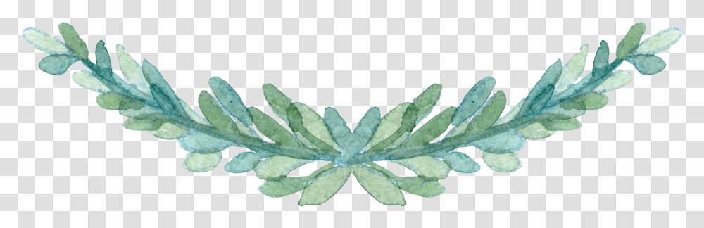 Image Watercolor Green Leaf, Plant, Tree, Pottery, Annonaceae Transparent Png