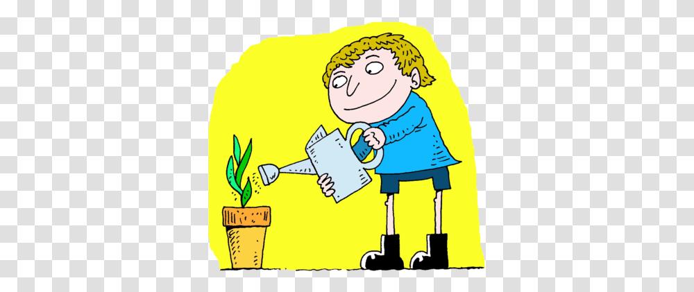 Image Watering Plant, Cleaning, Reading, Scientist, Drawing Transparent Png