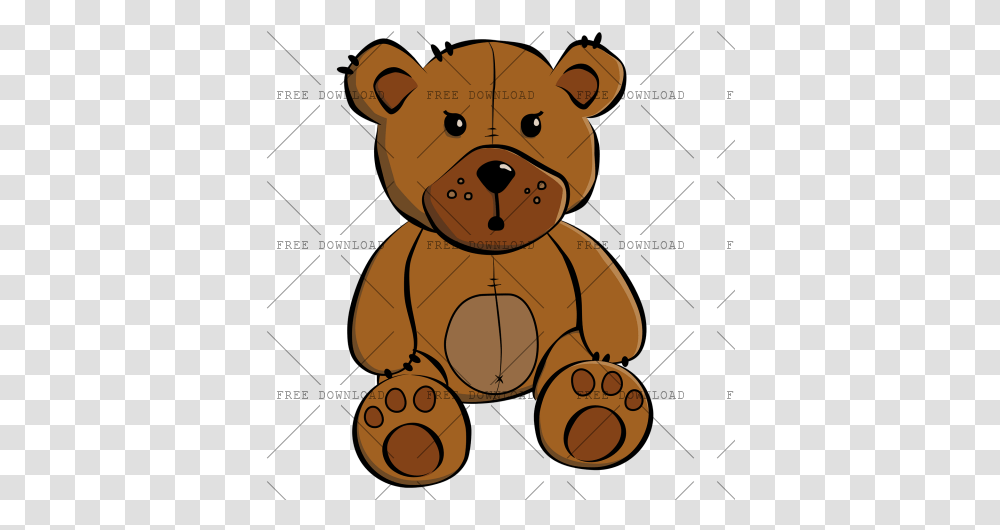 Image With Background Bear, Toy, Plush, Outdoors, Nature Transparent Png