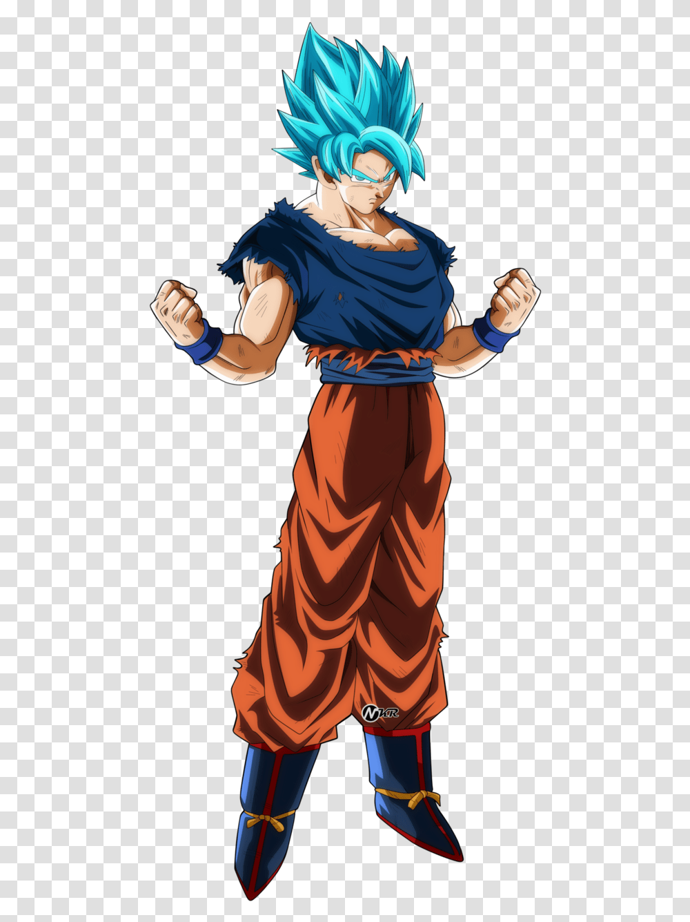 Image With Background Goku Ssj Blue Goku Ssj Blue, Person, Hand, Martial Arts, Sport Transparent Png
