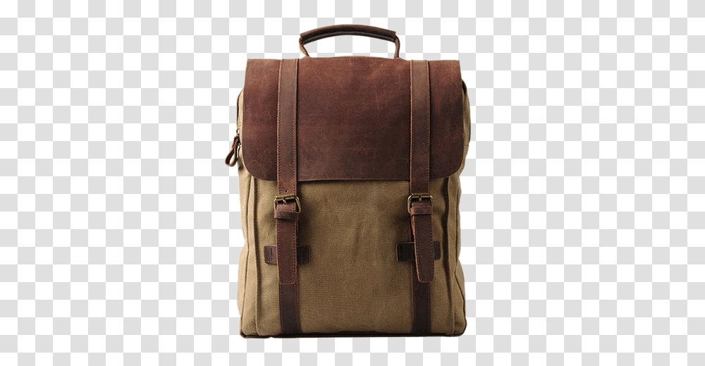 Image With Background Leather Back Bag, Backpack Transparent Png