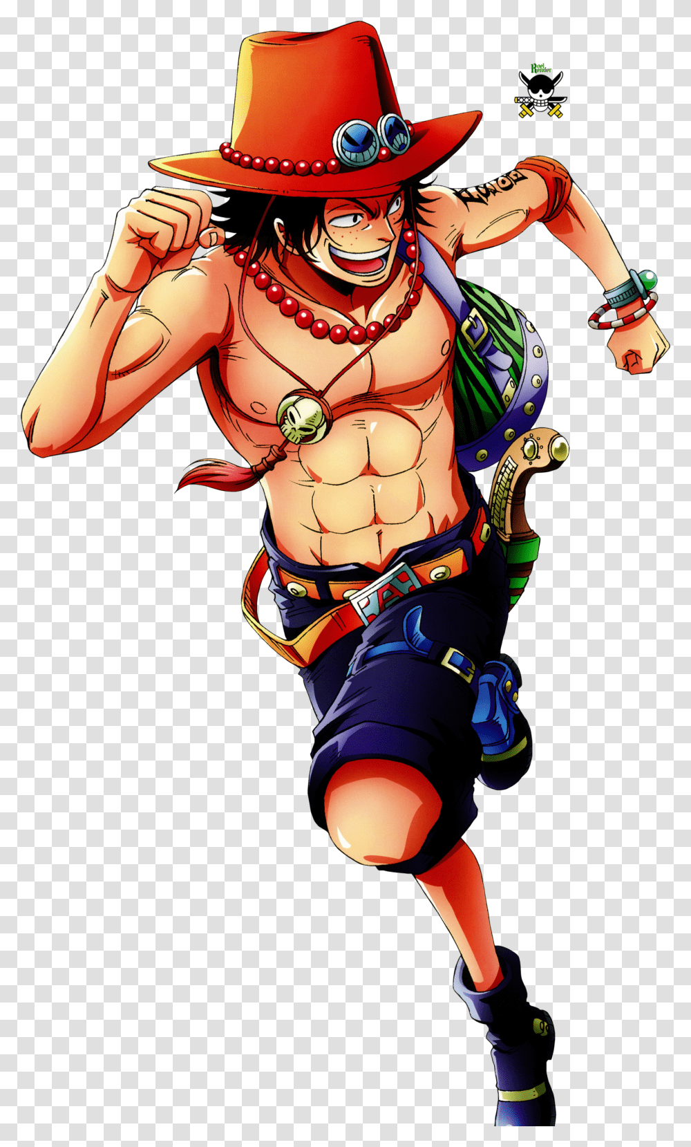 Image With Background One Piece Brother Luffy, Person, Human, Comics, Book Transparent Png