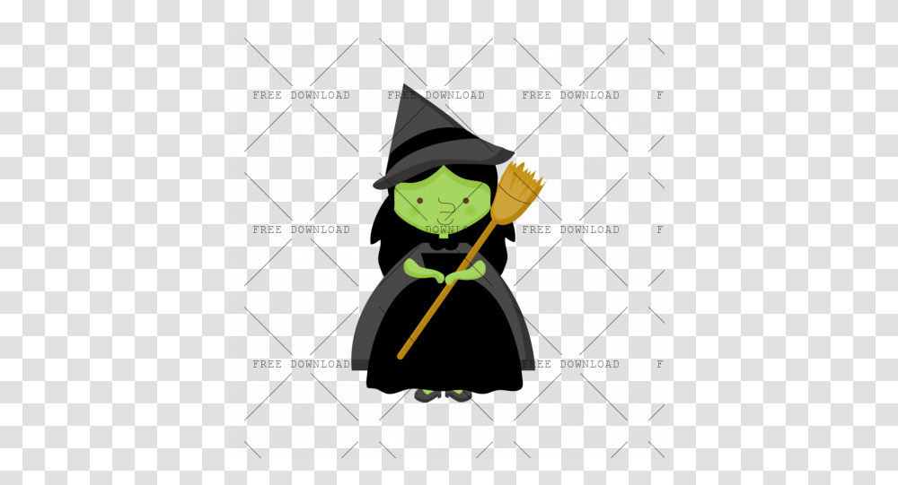 Image With Background Witch Wizard Of Oz Cartoon, Sport, Sports, Graduation, Costume Transparent Png