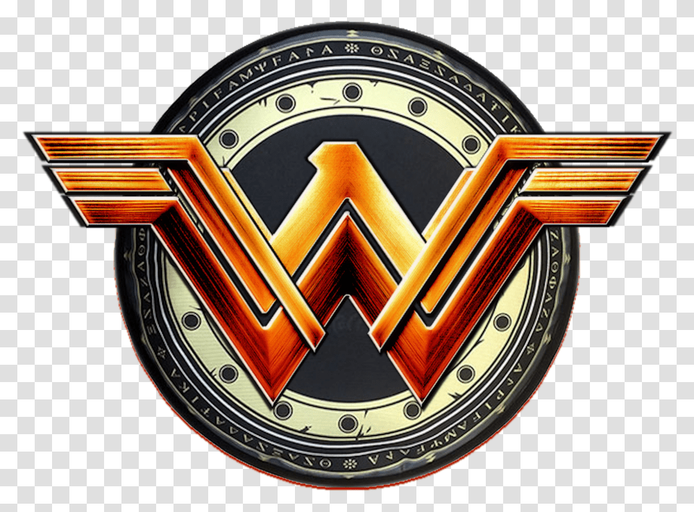 Image Wonder Woman V3 Logo Wonder Woman Logo, Trademark, Emblem, Wristwatch Transparent Png