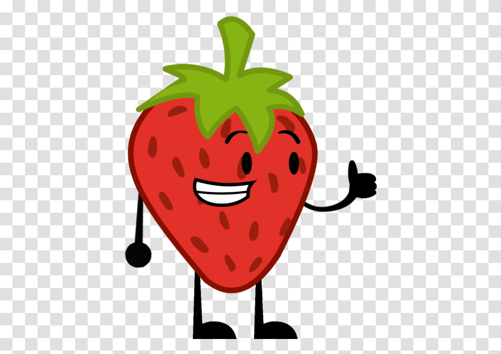 Image Wow Strawberry New Pose Shows Cartoon Strawberry Clip Art, Plant, Fruit, Food, Tomato Transparent Png