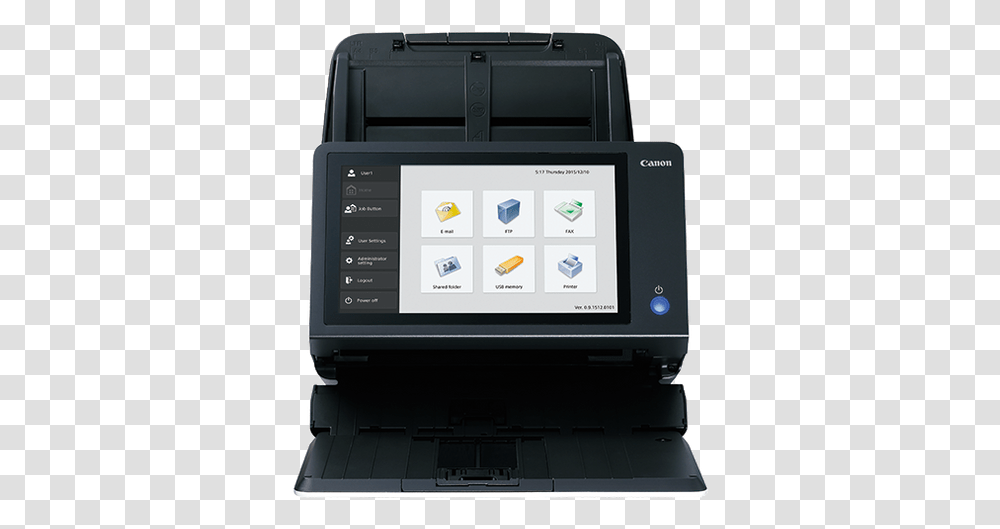 Imageformula Scanfront400 Desktop Scanner Scanfront, Machine, Computer, Electronics, Monitor Transparent Png
