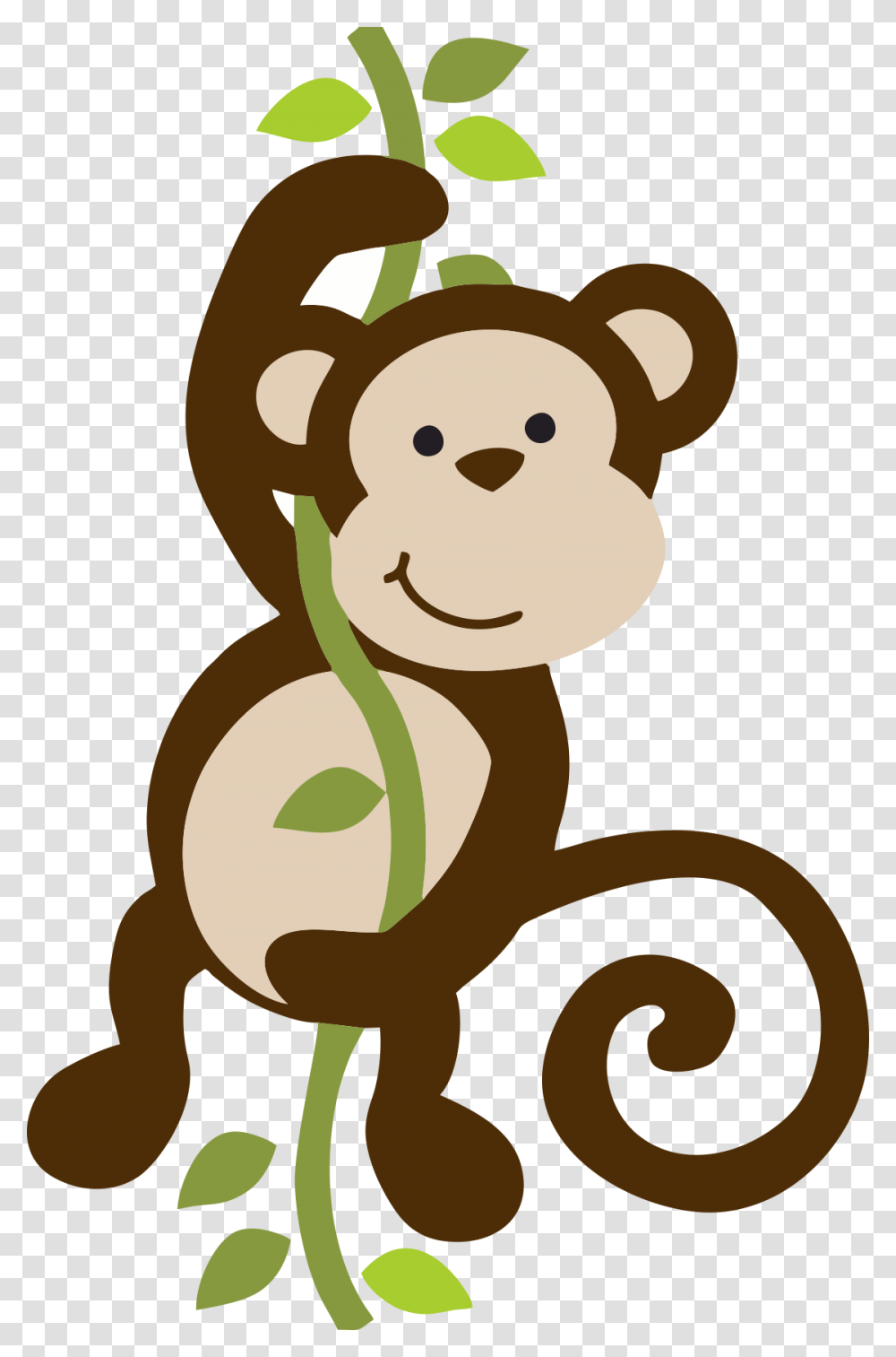 Imagem De Animais E Arca De No Macaco 2 Monkey Jungle Clipart, Plant, Alphabet, Animal Transparent Png
