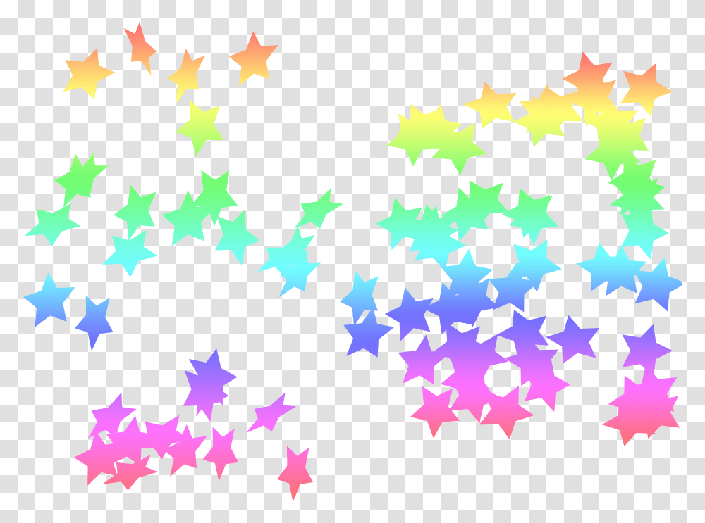 Imagem De Estrelas Coloridas Em Estrelas, Light, Paper, Star Symbol Transparent Png