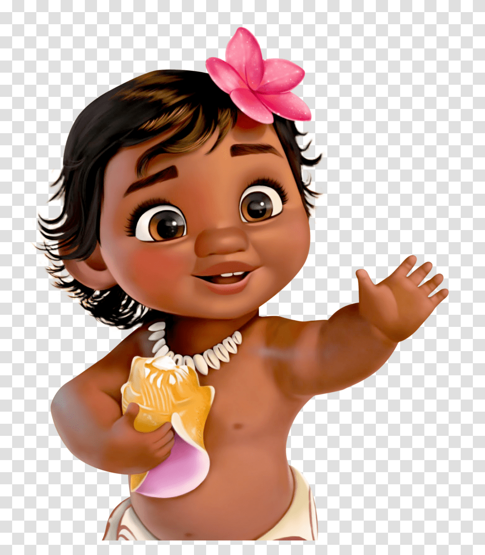 Imagem De Personagens Moana Moana Baby, Doll, Toy, Human Transparent Png