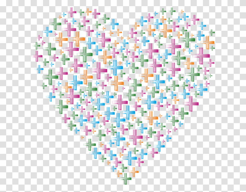 Imagem De Um Colorido, Rug, Heart Transparent Png