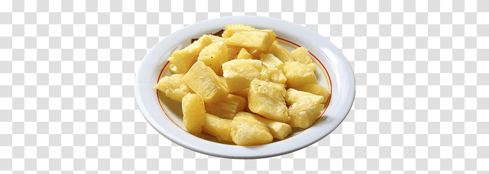 Imagem Mandioca Frita Dessert, Plant, Pineapple, Fruit, Food Transparent Png
