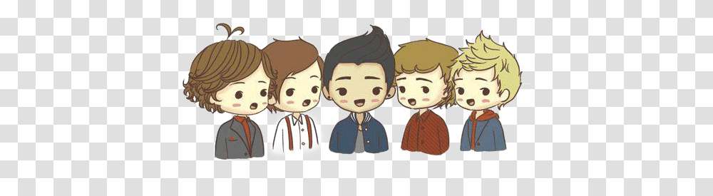 Imagem One Direction Cute Fan Arts, Toy, Drawing, Doll Transparent Png