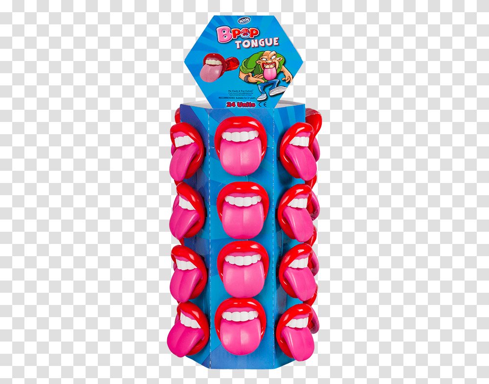 Imagen Bpop Tongue Torre Display Candy Bpop Tongue, Teeth, Mouth, Lip Transparent Png