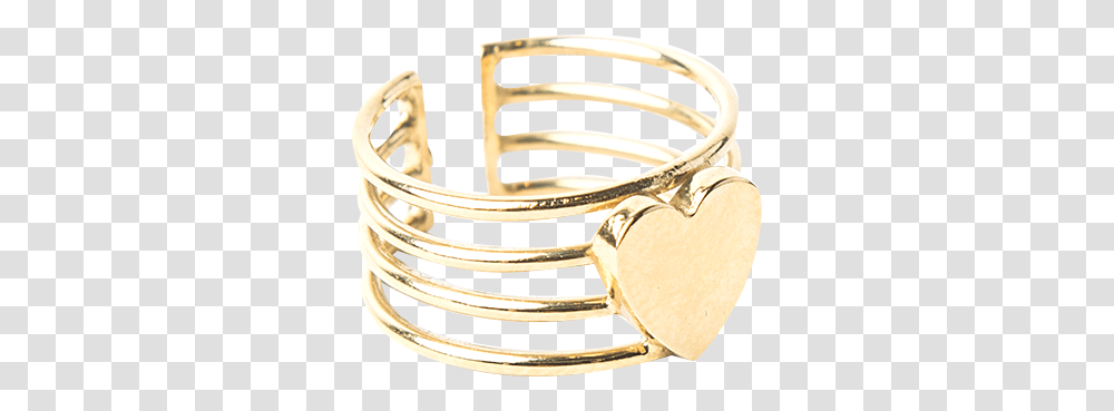 Imagen De Broken Filled Heart Lines Ring Bracelet, Cuff, Accessories, Accessory, Jewelry Transparent Png