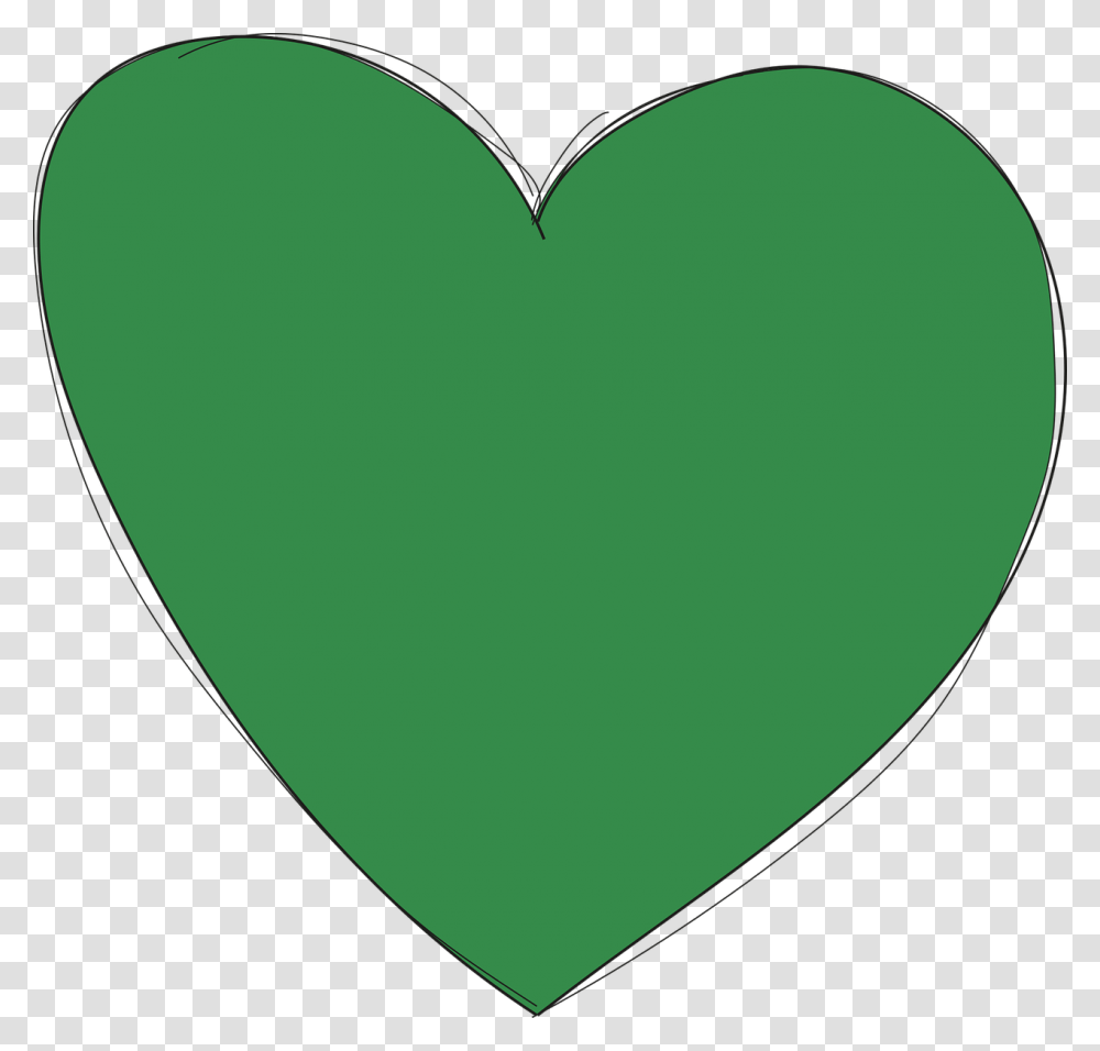 Imagen De Corazon Verde, Heart, Plectrum, Balloon Transparent Png