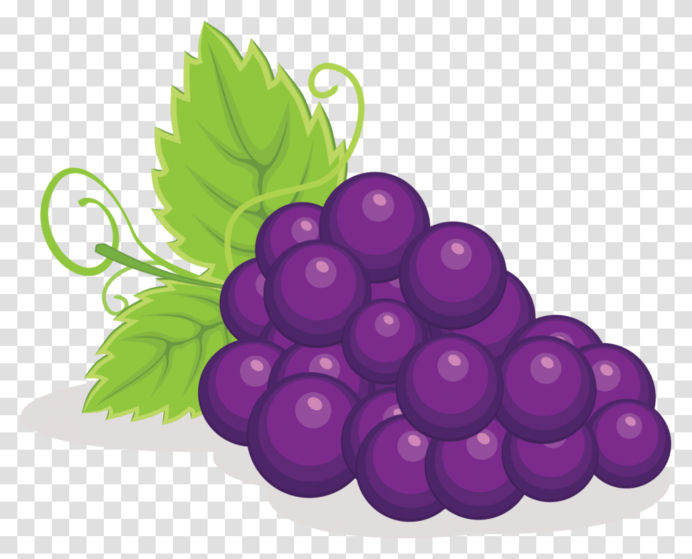 Imagen De Uvas En Caricatura, Grapes, Fruit, Plant, Food Transparent Png