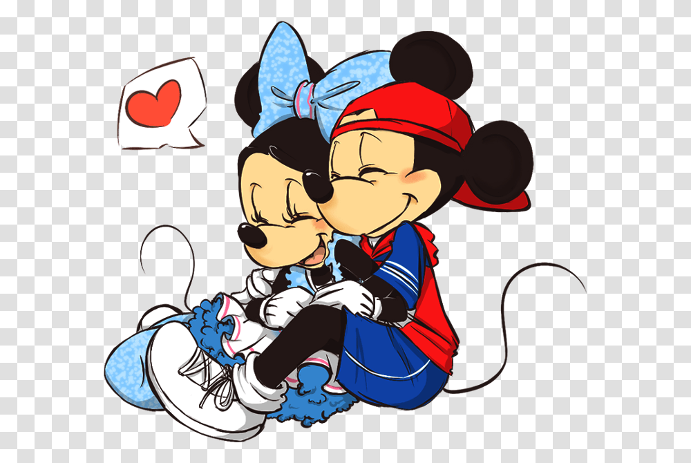 Imagenes De Amor Cool Mickey And Minnie, Person, Human, Kissing, Hug Transparent Png