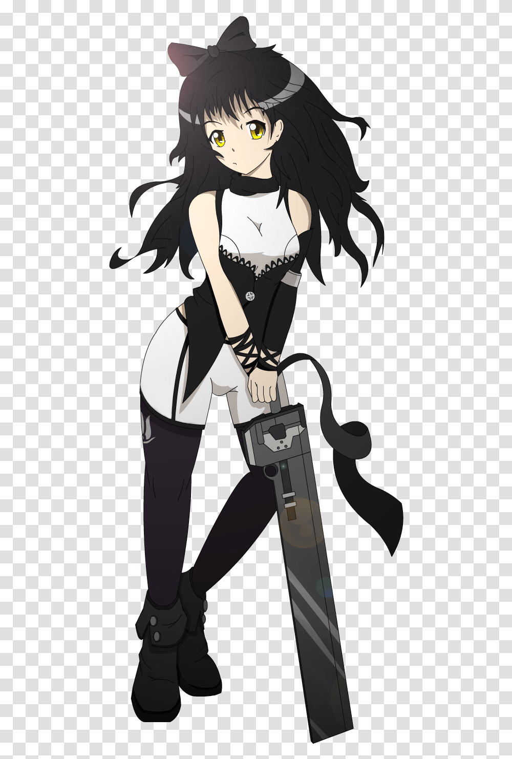 Imagenes De Blake Rwby, Person, Human, Manga, Comics Transparent Png