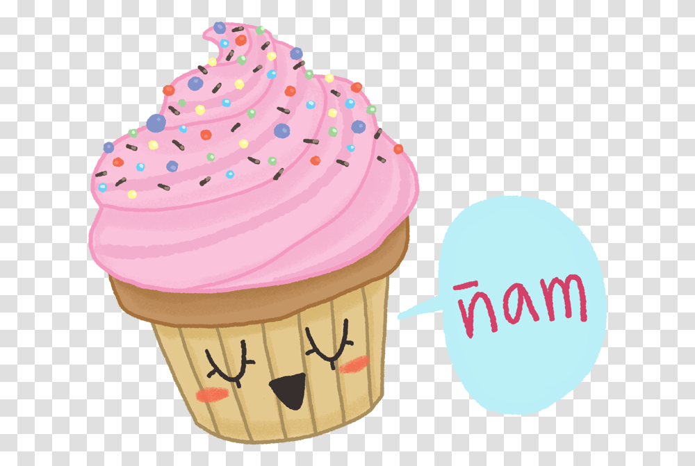Imagenes De Cupcakes Dibujados Download Logotipo De Cupcakes, Cream, Dessert, Food, Creme Transparent Png