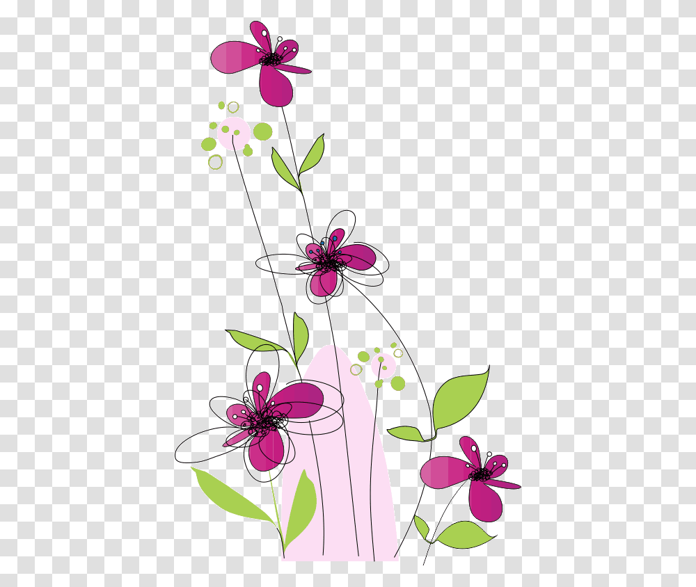 Imagenes De Flores En Caricatura Happy Sunday, Plant, Floral Design Transparent Png