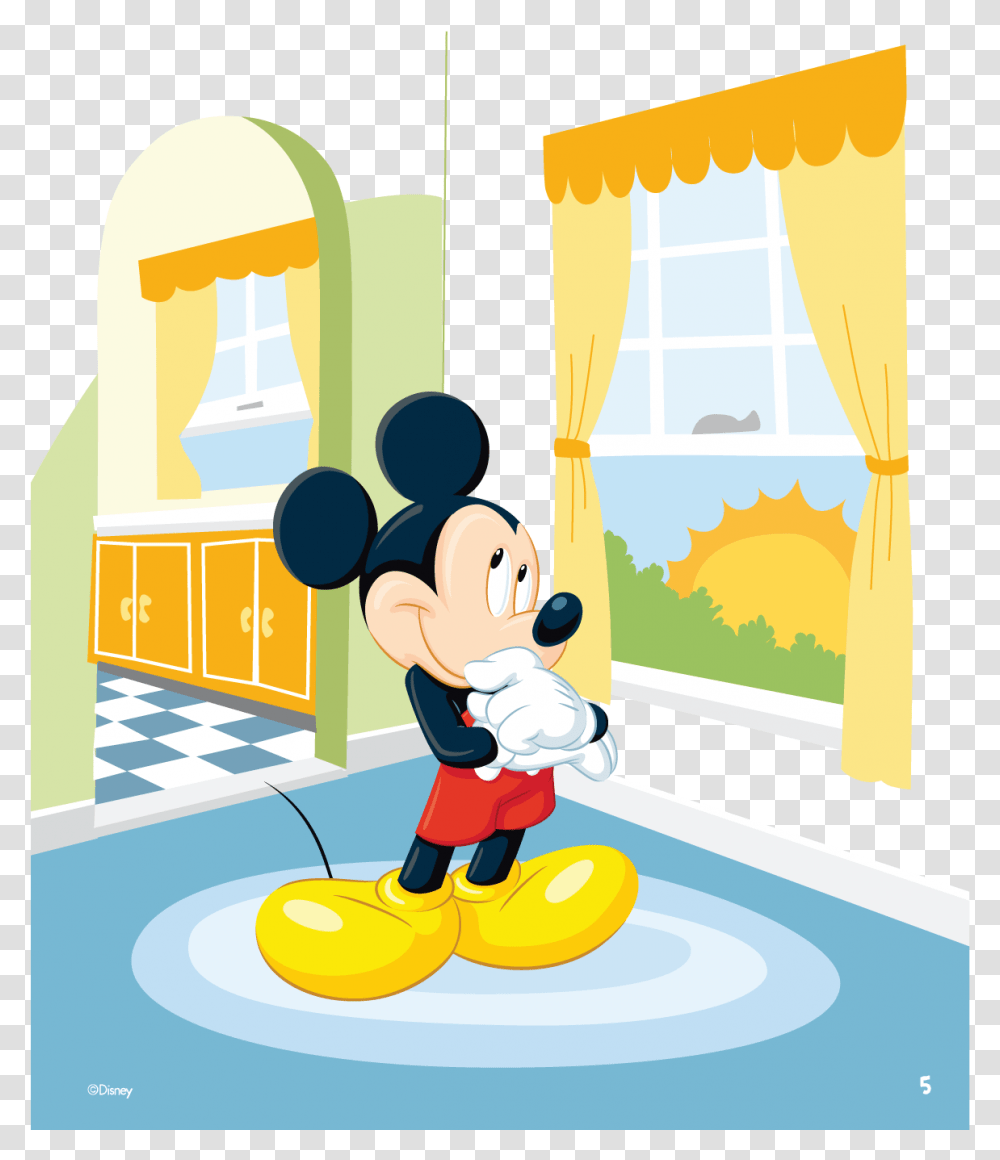 Imagenes De Mickey Mouse Pensando, Drawing, Female Transparent Png