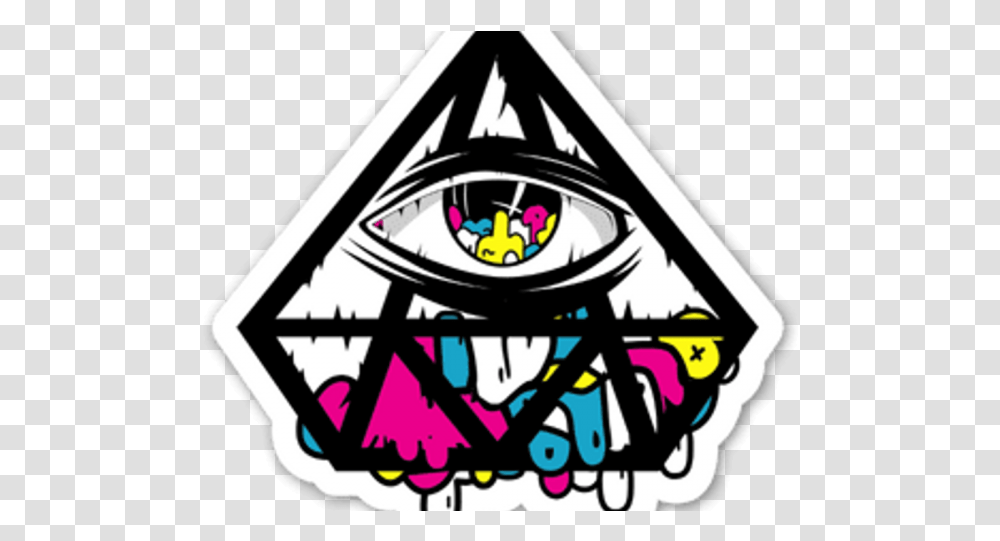 Imagenes De Ojos Illuminati, Triangle, Angry Birds Transparent Png