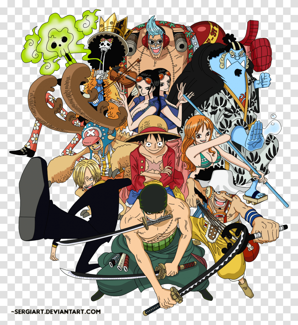 Imagenes De One Piece, Person, Human, Collage, Poster Transparent Png