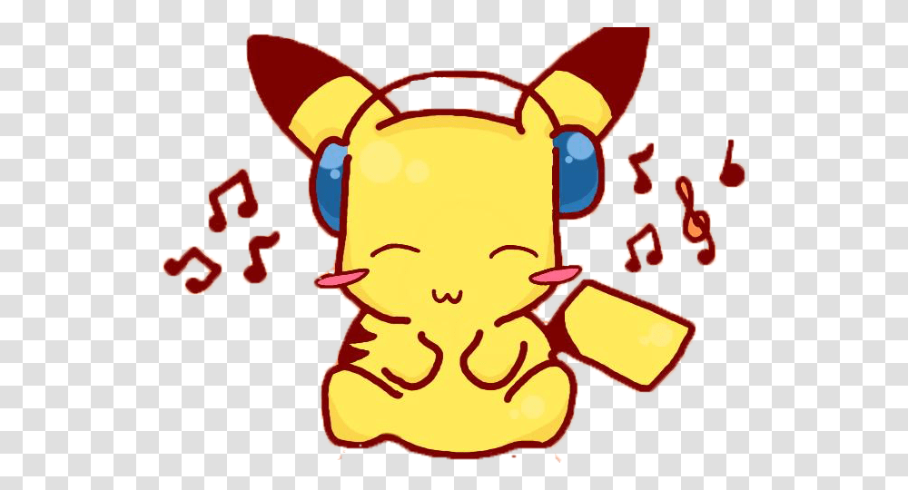 Imagenes Pikachu Music, Electronics, Headphones Transparent Png