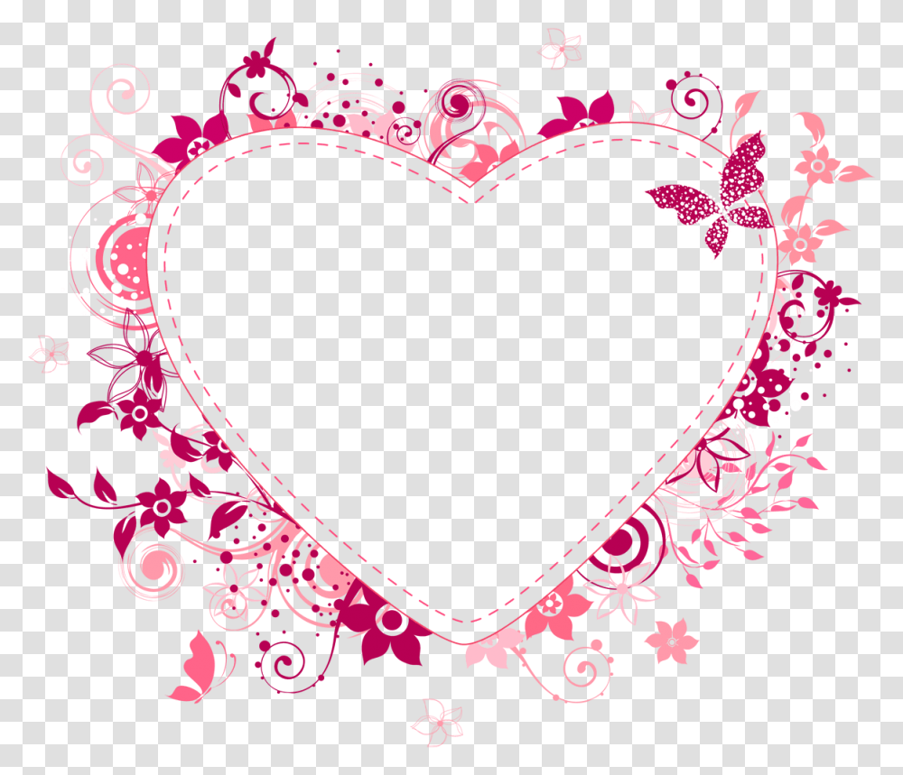 Imagens De Molduras Limpas Wedding Card Border Design, Heart, Purple, Rug Transparent Png
