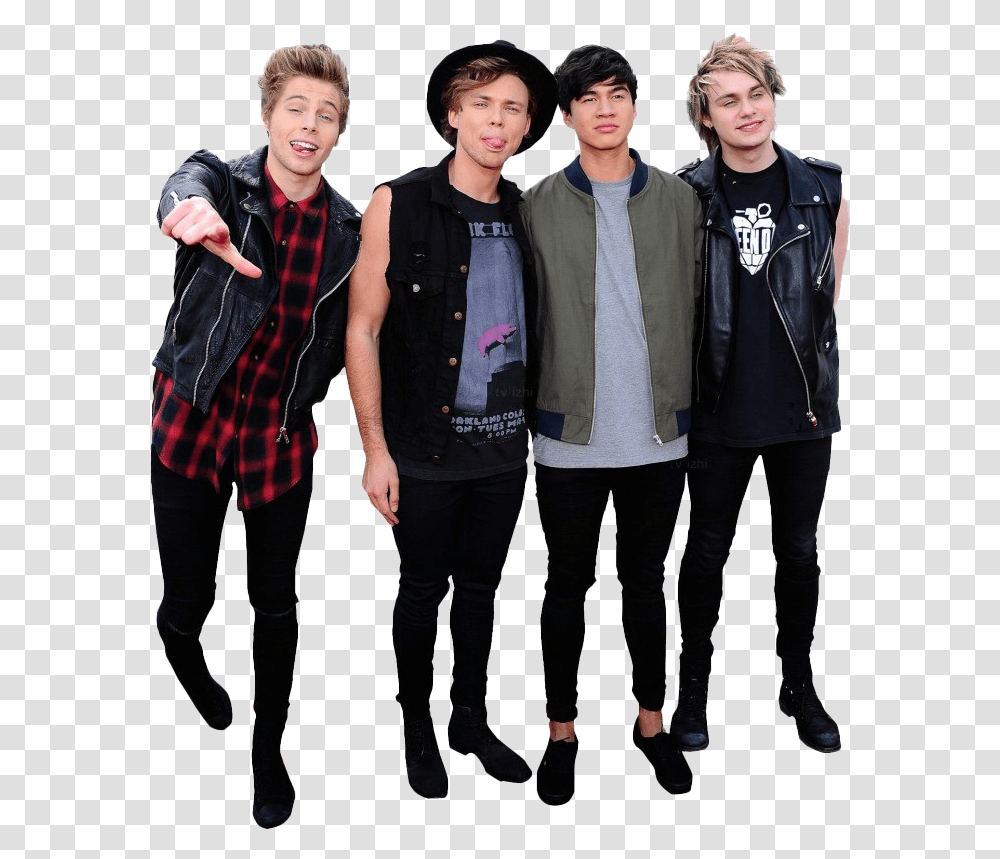 Images 5sos Billboard Music Awards 2014, Clothing, Person, Jacket, Coat Transparent Png