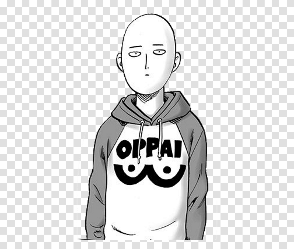 Images About Anime Saitama Black And White, Clothing, Person, Robe, Fashion Transparent Png