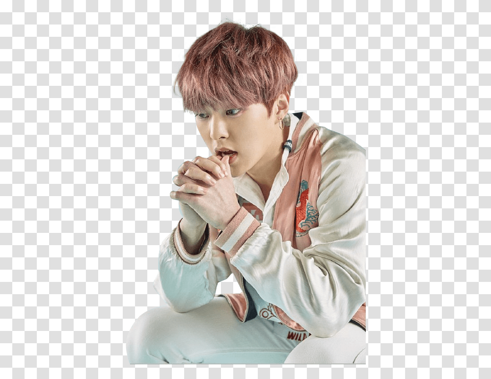 Images About Kpop On We Heart It Exo Xiumin Hair Color, Person, Face, Finger, Female Transparent Png