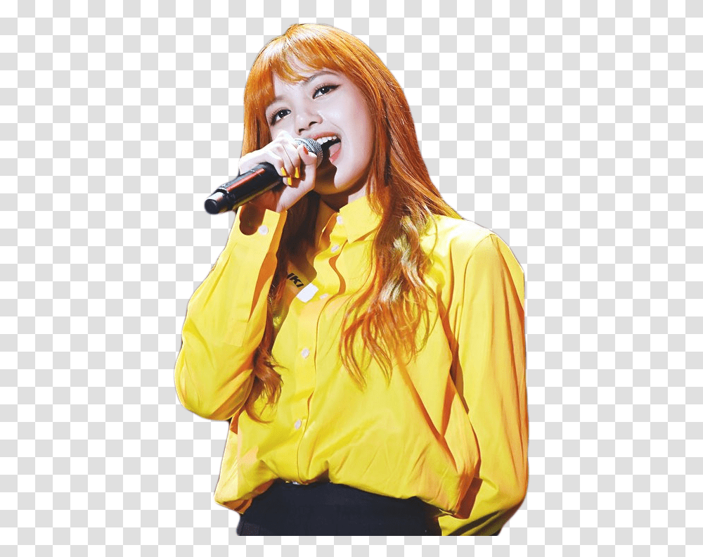 Images About Kpop Pngs Lisa Wearing Yellow, Clothing, Apparel, Person, Human Transparent Png