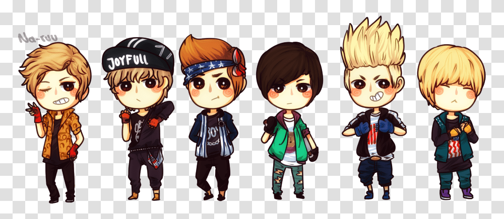Images About Lc9 On We Heart It Block B Chibi, Doll, Toy, Person, People Transparent Png