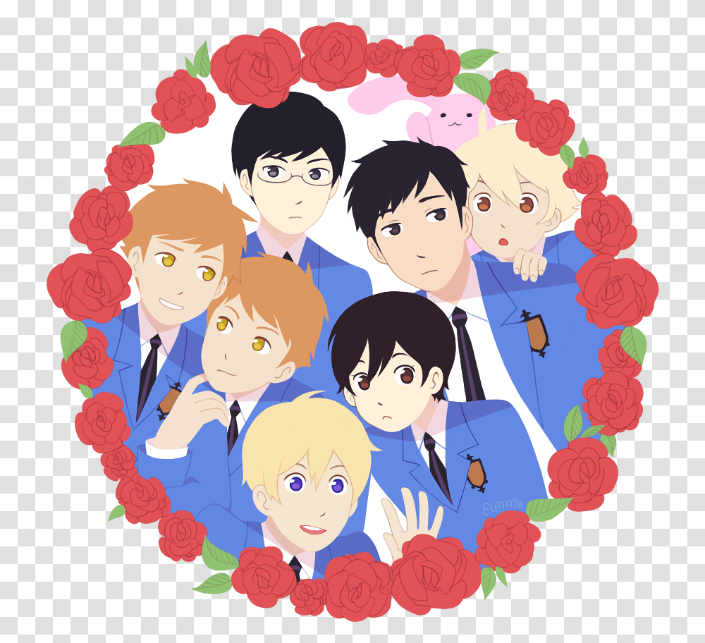 Images About Ouran High School Host Club Sharing, Person, Graphics, Art, Crowd Transparent Png