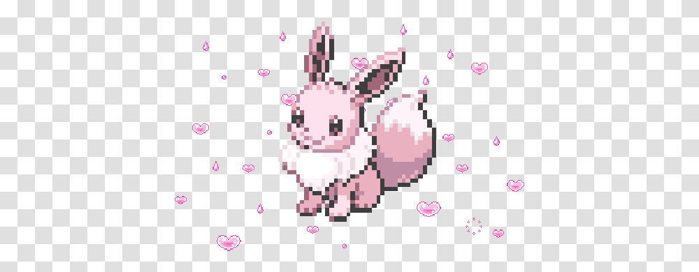 Images About Pokemon Gif Pokemon Shiny Eevee Sprite, Paper, Art, Confetti, Graphics Transparent Png