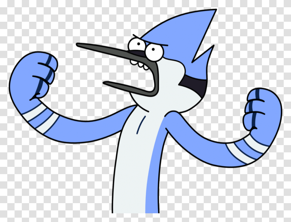 Images About Regular Show On We Heart It Regular Show Mordecai Mad Transparent Png