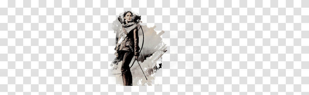 Images About The Hunger Games On We Heart It See More, Person, Arrow, Hunting Transparent Png